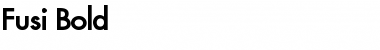 Download Fusi Bold Font Title Preview