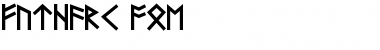 Download Futhark AOE Regular Font Title Preview
