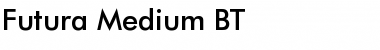Download Futura Medium Font