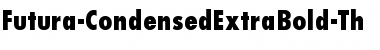 Download Futura-CondensedExtraBold-Th Regular Font