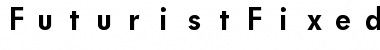 Download FuturistFixedWidth Bold Font Title Preview