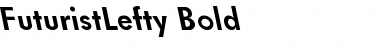 Download FuturistLefty Bold Font Title Preview