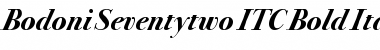 Download Bodoni Seventytwo ITC Regular Font Title Preview