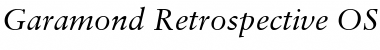 Download Garamond Retrospective OS SSi Font