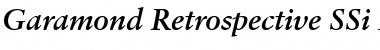 Download Garamond Retrospective SSi Font