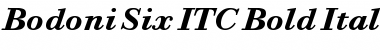 Download Bodoni Six ITC Regular Font Title Preview