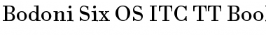Download Bodoni Six OS ITC TT Book Font Title Preview