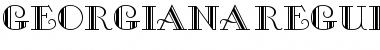 Download GEORGIANA Regular Font Title Preview