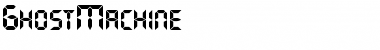 Download GhostMachine Regular Font Title Preview