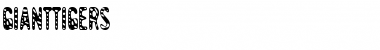 Download GiantTigers Regular Font Title Preview