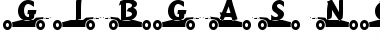 Download GibGas Normal Font Title Preview