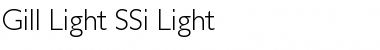 Download Gill Light SSi Light Font Title Preview