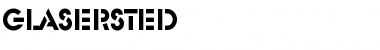 Download GlaserSteD Regular Font Title Preview