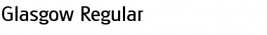 Download Glasgow Regular Font Title Preview