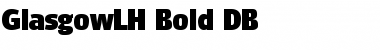 Download GlasgowLH DB Bold Font Title Preview