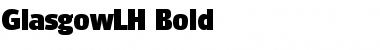 Download GlasgowLH Bold Font Title Preview