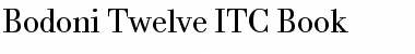 Download Bodoni Twelve ITC Regular Font Title Preview