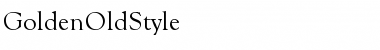 Download GoldenOldStyle Regular Font Title Preview