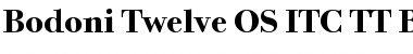 Download Bodoni Twelve OS ITC TT Bold Font Title Preview