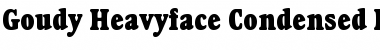 Download GoudyHvyface Cn BT Regular Font Title Preview