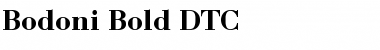 Download Bodoni-Bold-DTC Regular Font Title Preview