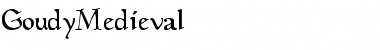 Download GoudyMedieval Regular Font Title Preview