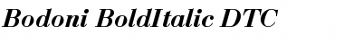 Download Bodoni-BoldItalic-DTC Regular Font Title Preview