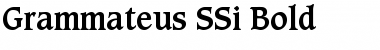 Download Grammateus SSi Bold Font Title Preview