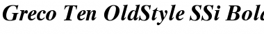 Download Greco Ten OldStyle SSi Bold Font Title Preview