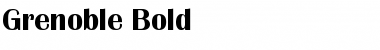 Download Grenoble Bold Font Title Preview