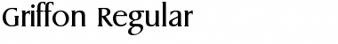 Download Griffon Regular Font Title Preview