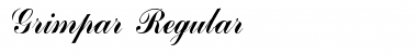 Download Grimpar Regular Font Title Preview