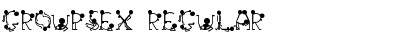 Download GroupSex Regular Font Title Preview