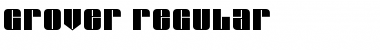 Download Grover Regular Font Title Preview