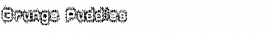 Download Grunge Puddles Regular Font Title Preview