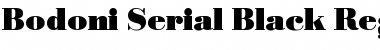 Download Bodoni-Serial-Black Regular Font Title Preview