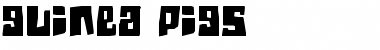 Download Guinea pigs Regular Font Title Preview