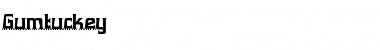 Download Gumtuckey Regular Font Title Preview