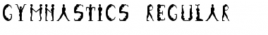 Download Gymnastics Regular Font Title Preview