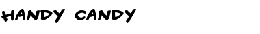 Download Handy candy Regular Font Title Preview