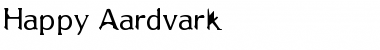 Download Happy Aardvark Regular Font