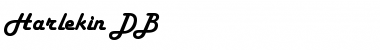 Download Harlekin DB Medium Font Title Preview
