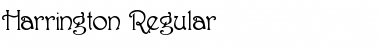 Download Harrington Regular Font Title Preview