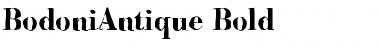 Download BodoniAntique Bold Font Title Preview