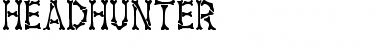Download Headhunter Regular Font Title Preview
