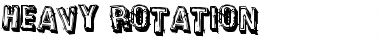 Download Heavy Rotation Regular Font Title Preview