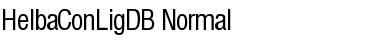 Download HelbaConLigDB Normal Font