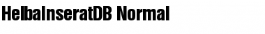 Download HelbaInseratDB Normal Font