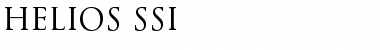 Download Helios SSi Regular Font Title Preview