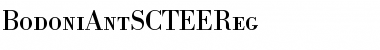 Download BodoniAntSCTEEReg Regular Font Title Preview